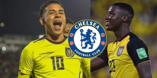 Lo que dijo la prensa inglesa de la dupla Moisés Caicedo y Kendry Páez en Chelsea