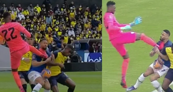 Lo que dijo Matheus Cunha luego de la patada de Alexander Domínguez