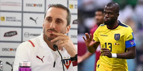 Lo que dijo Zubeldía de Enner Valencia a pesar de que tiene de 9 al Tín Angulo