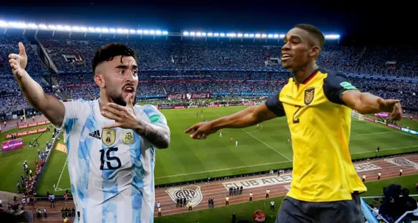 Lo que hicieron los hinchas argentinos al caño que metió Félix Torres