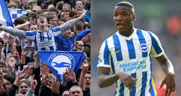 Lo que hicieron los hinchas de Brighton para Moisés Caicedo