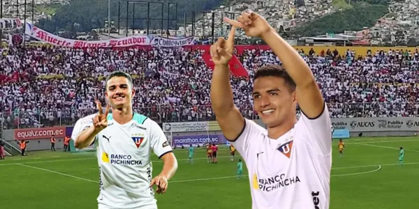 Lo que hizo Alexander Alvarado con la hinchada de LDU en el Gonzalo Pozo