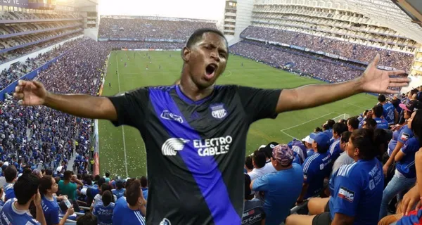 Lo que hizo la hinchada de Emelec con el Cuco Angulo