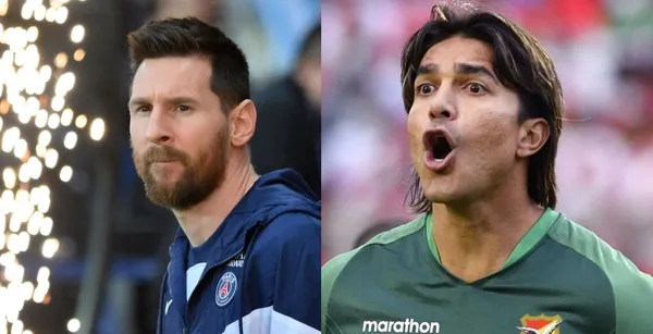 Lo que hizo Messi cuando vio a Marcelo Moreno Martins