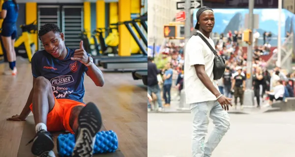 Lo que hizo Moisés Caicedo mientras Gonzalo Plata entrenaba