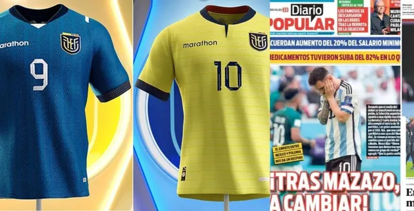 Lo que la prensa argentina dijo de la nueva piel de Ecuador