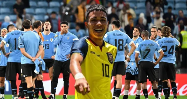 Lo único que pudieron hacer los uruguayos para parar a Kendry Páez