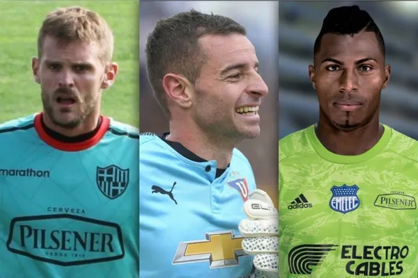 Los 3 grandes equipos de Ecuador tienen arqueros de muy buen nivel