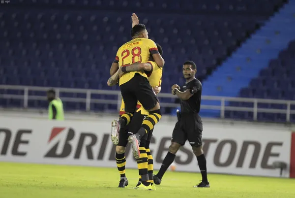 Los amarillos superaron a Junior de Barranquilla como visitantes