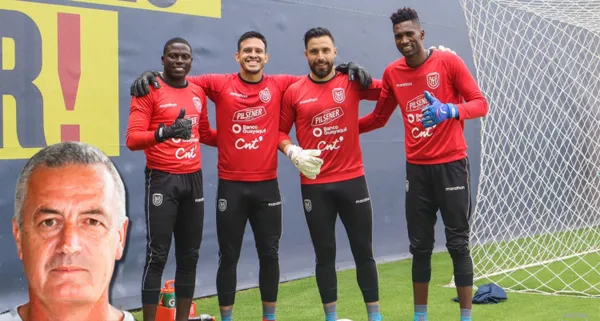 Los arqueros se reunieron en la Casa de la Selección para el trabajo con Gustavo Alfaro y uno de ellos dejó sorprendido al entrenador