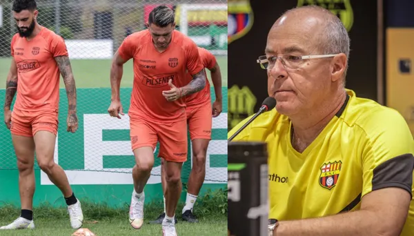 Los delanteros de Barcelona no dan pie con bola y Jorge Célico habría tomado una decisión en el club