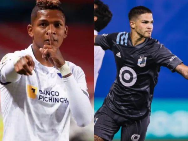 Los dos jugadores buscan ganarse un espacio en la delantera de Liga de Quito