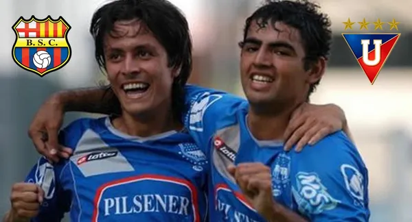 Los dos jugadores se dieron a conocer en Emelec pero tuvieron caminos diferentes