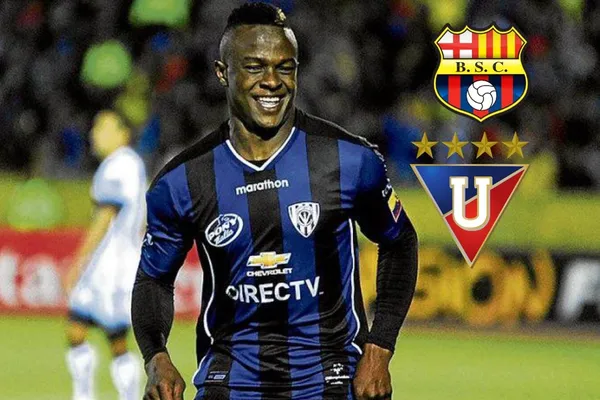 Los equipos grandes del Ecuador buscan al delantero