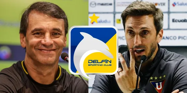 Los estrategas respiraron luego del partido contra el Delfín de Manta