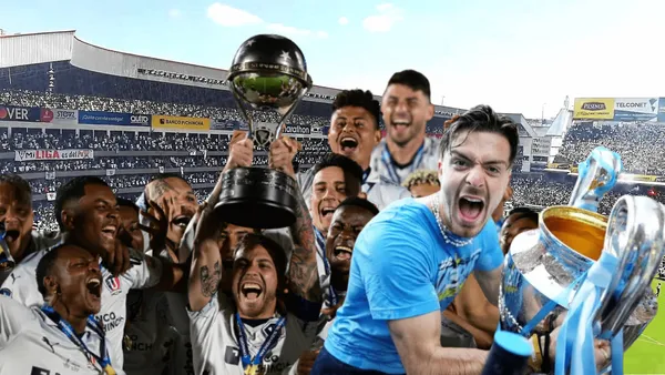 Los festejos de Liga de Quito por la Sudamericana