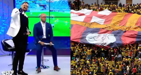 Los hinchas de Barcelona SC alentaron los 90 minutos y en Gol TV les dejaron el micrófono abierto