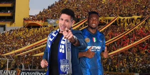 Los hinchas de Barcelona se ilusionan con la llegada de Felipe Caicedo