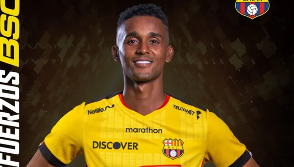 Los hinchas de Barcelona se mostraron felices por la llegada de Fidel Martínez