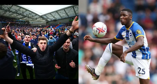 Los hinchas de Brighton hicieron esto con Moisés Caicedo