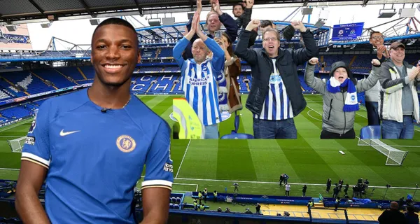 Los hinchas de Brighton se burlaron de Moisés Caicedo