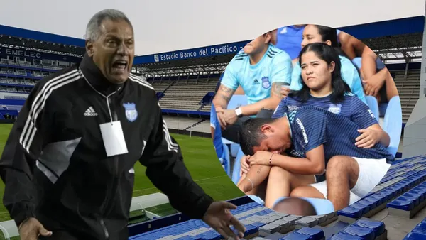 Los hinchas de Emelec le criticaron a Hernán Torres por ponerlo (Foto tomada de: El Universo/Antena 2/Expreso)