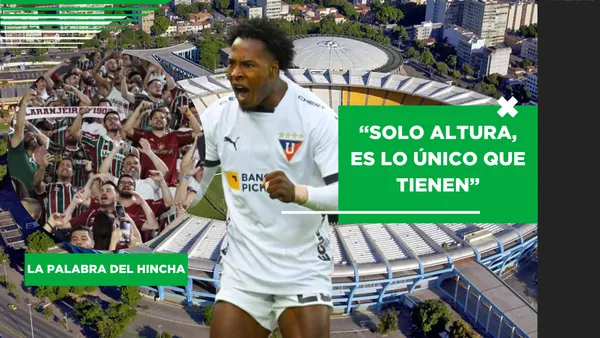 Los hinchas de Fluminense ya empiezan a pensar en Liga de Quito