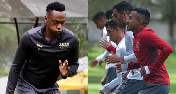 Los hinchas deberán esperar por ver a Renato Ibarra en la Noche Blanca porque Zubeldía ensayó el 11 titular sin él