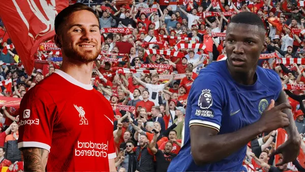 Los hinchas del Liverpool están pendientes de Moisés Caicedo (Foto tomada de: Futbolred/Extra/Liverpool)