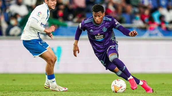 Los hinchas del Real Valladolid están contentos con el desempeño de Gonzalo Plata