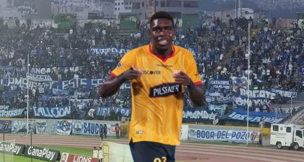 Los hinchas de Emelec no perdonaron a Michael Carcelén y así lo trataron