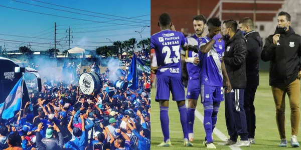 Los hinchas enviaron una imagen donde hablan de suspender el campeonato ecuatoriano