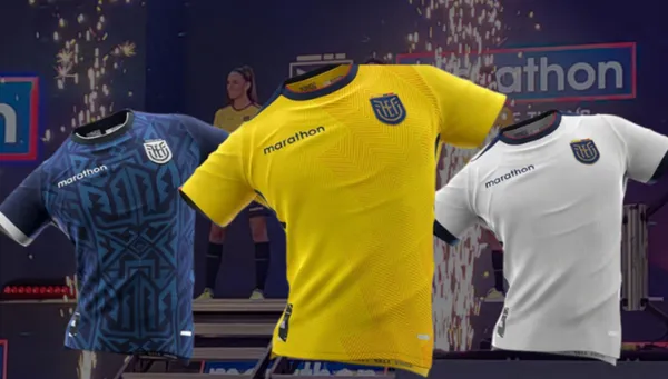 Los hinchas hicieron largas filas para adquirir la camiseta de la Selección Ecuatoriana de Fútbol