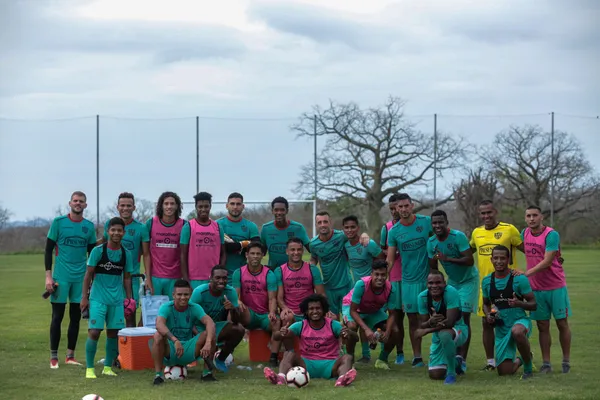 Los hinchas presentes en la pretemporada
