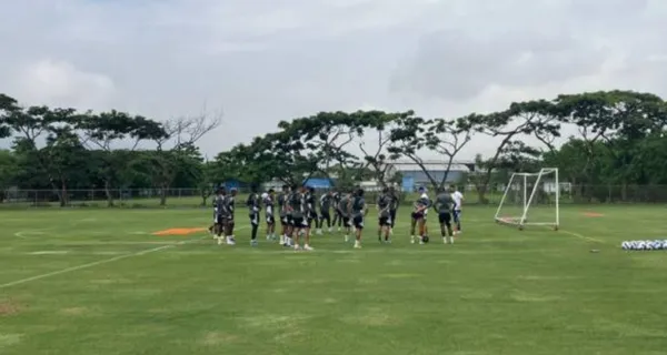 Los jugadores decidieron hablar ante los medios de comunicación previo a su partido de Copa Sudamericana