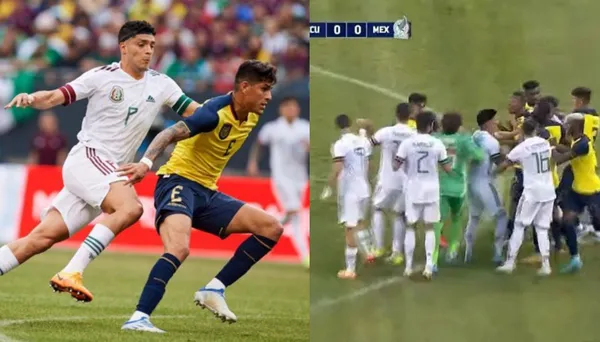 Los mexicanos se pusieron nerviosos y reclamaron más de la cuenta