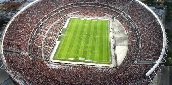 Los pasillos del Monumental de River Plate