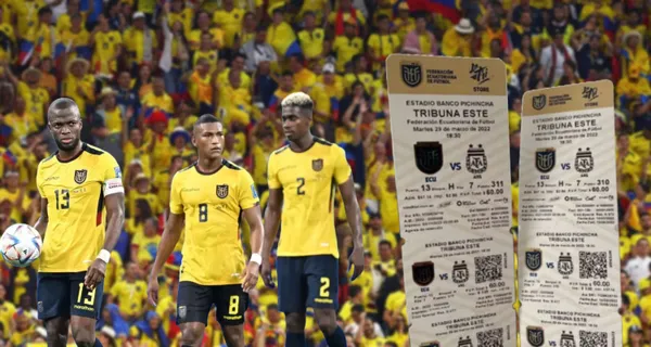 Los precios de las entradas para los partidos de Ecuador