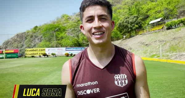 Luca Sosa demostró su compromiso con Barcelona SC y lo que hizo no gustó a los hinchas de Emelec