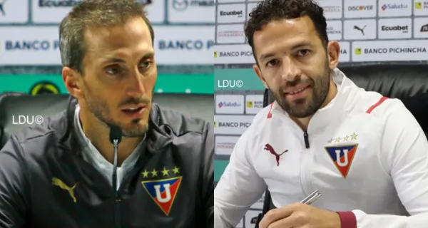 Lucas Gamba no ha sido titular desde que llegó a Liga de Quito, sin embargo Luis Zubeldía no le cerró las puertas pero con una condición