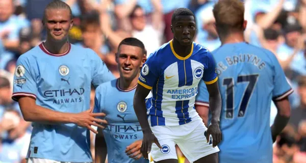 Luego del partido entre Brighton y Manchester City, este crack se acercó al ecuatoriano Moisés Caicedo y lo felicitó por su buen partido