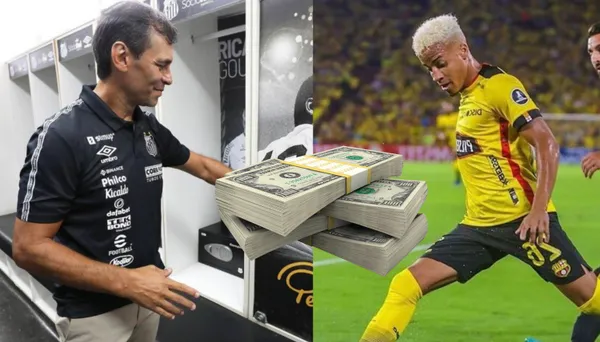 Luego de la derrota en Copa Sudamericana, el Santos de Brasil reactivó las negociaciones por Byron Castillo