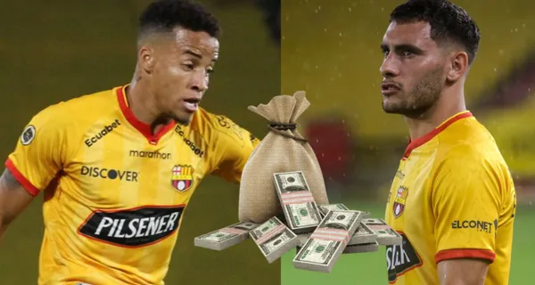 Luego de sus buenas actuaciones Emmanuel Martínez es uno de los jugadores más costosos de Barcelona SC