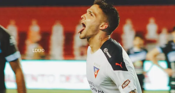 Luis Amarilla es el goleador de Liga de Quito y habló del momento que está pasando el club