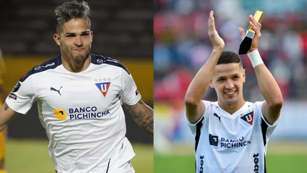 Luis Amarilla y Alex Arce / El Futbolero Ecuador