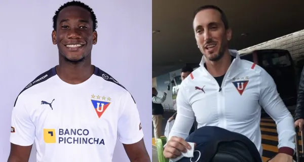 Luis Caicedo fue denominado como uno de los capitanes de Liga de Quito y charló con Luis Zubeldía en su bienvenida