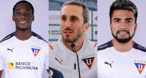 Luis Caicedo y Adolfo Muñoz han sido criticados con la hinchada de Liga de Quito y ahora llegó Zubeldía
