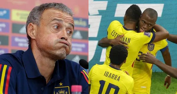 Luis Enrique, entrenador de la Selección de España, habló sobre lo sucedido en el cotejo de debut entre Ecuador y Qatar