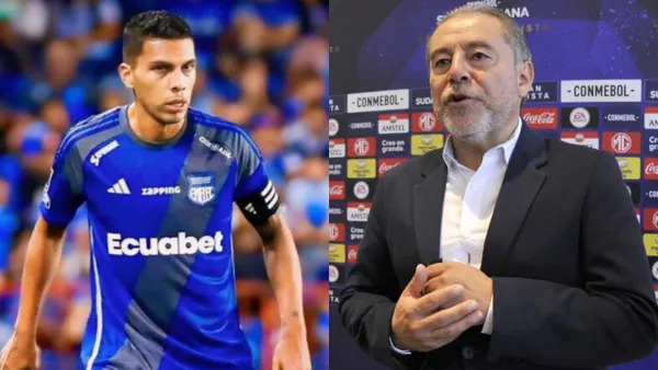 Luis Fernando León-Emelec-Liga de Quito / Foto: API