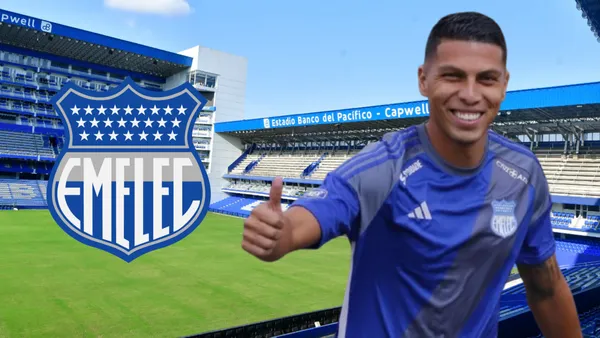 Luis Fernando León (Foto tomada de: El Universo/Emelec/Wikipedia)